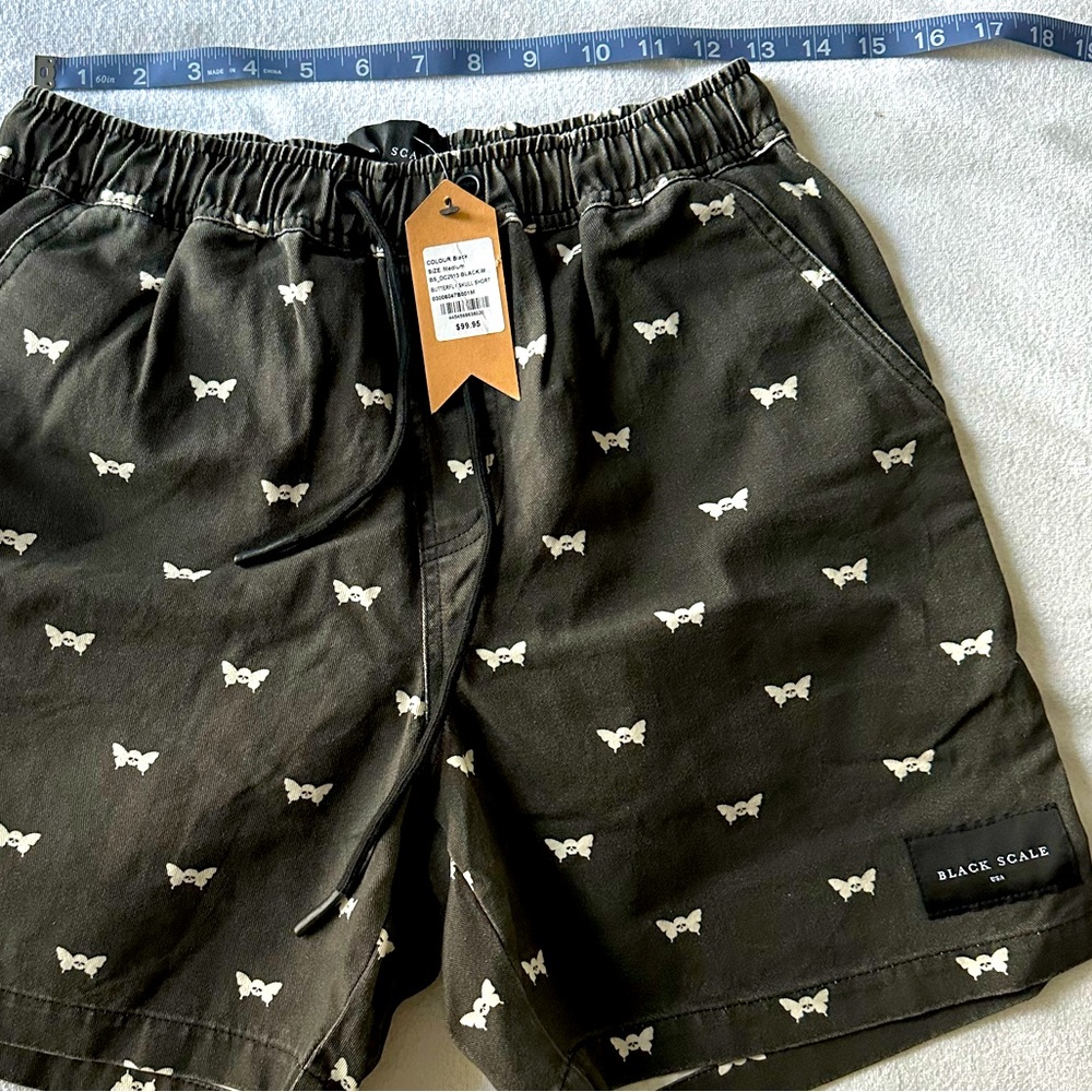 Brand New Black Scale Shorts